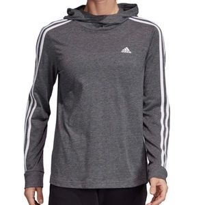 Adidas | Grey Hooded Jersey